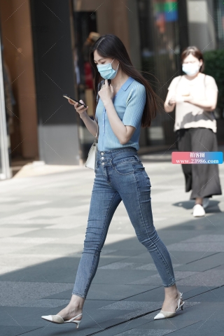 【凯恩赛贴】紧身牛仔裤 彰显好身材