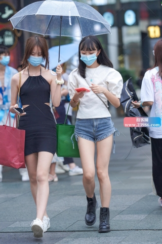 【凯恩赛贴】美背热裤女孩